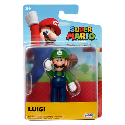 Super Mario 2.5 inch Luigi Action Figure (Wave 24)