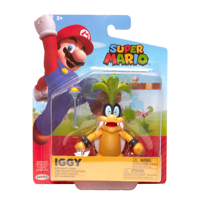 Super Mario 4 inch Iggy Action Figure
