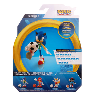 Sonic the Hedgehog 4-inch - Soccer Sonic Figure