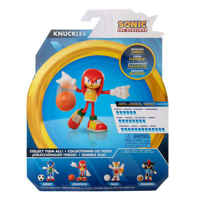 Sonic the Hedgehog 4-inch - Basketball Knuckles Figure