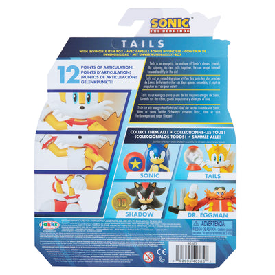 Sonic the Hedgehog 4 inch Tail with Invincible Item Box Accessory
