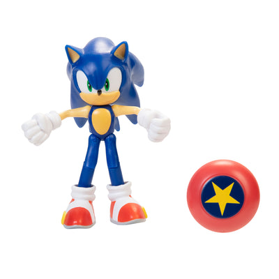 Sonic the Hedgehog 4 inch Sonic with Star Spring Action Figure