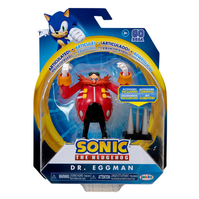 Sonic the Hedgehog 4 inch Dr. Eggman with Spike Trap Action Figure