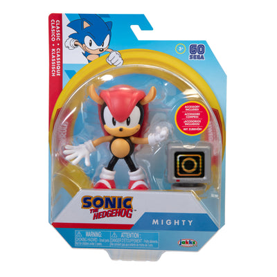 Sonic the Hedgehog 4 inch Mighty with Item Box Accessory Action Figure