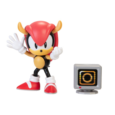 Sonic the Hedgehog 4 inch Mighty with Item Box Accessory Action Figure