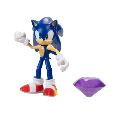 Sonic the Hedgehog 4 inch Sonic with Chaos Emerald Action Figure