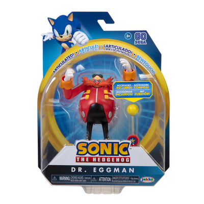 Sonic the Hedgehog 4 inch Dr. Eggman with Checkpoint Action Figure