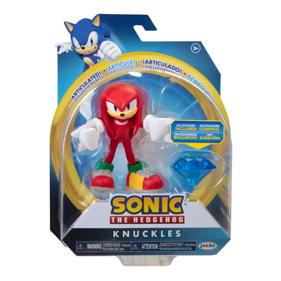 Sonic the Hedgehog 4 inch Knuckles with Emerald Action Figure