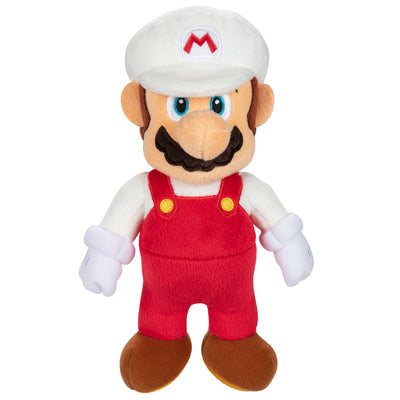 Super Mario 6-inch Plush Fire Mario Collectible Toy