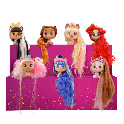 I LOVE VIP PETS Celebripets, Includes 1 VIP Pets Doll, 10 Surprises, 12" of Flowy Hair