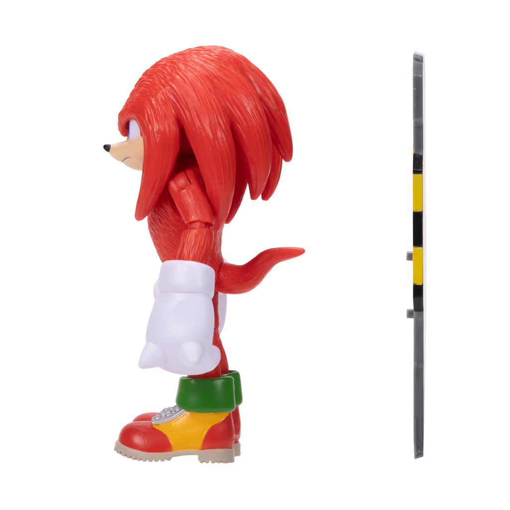 Sonic 2 The Hedgehog 4inch Knuckles Articulated Figure with Snow Rider