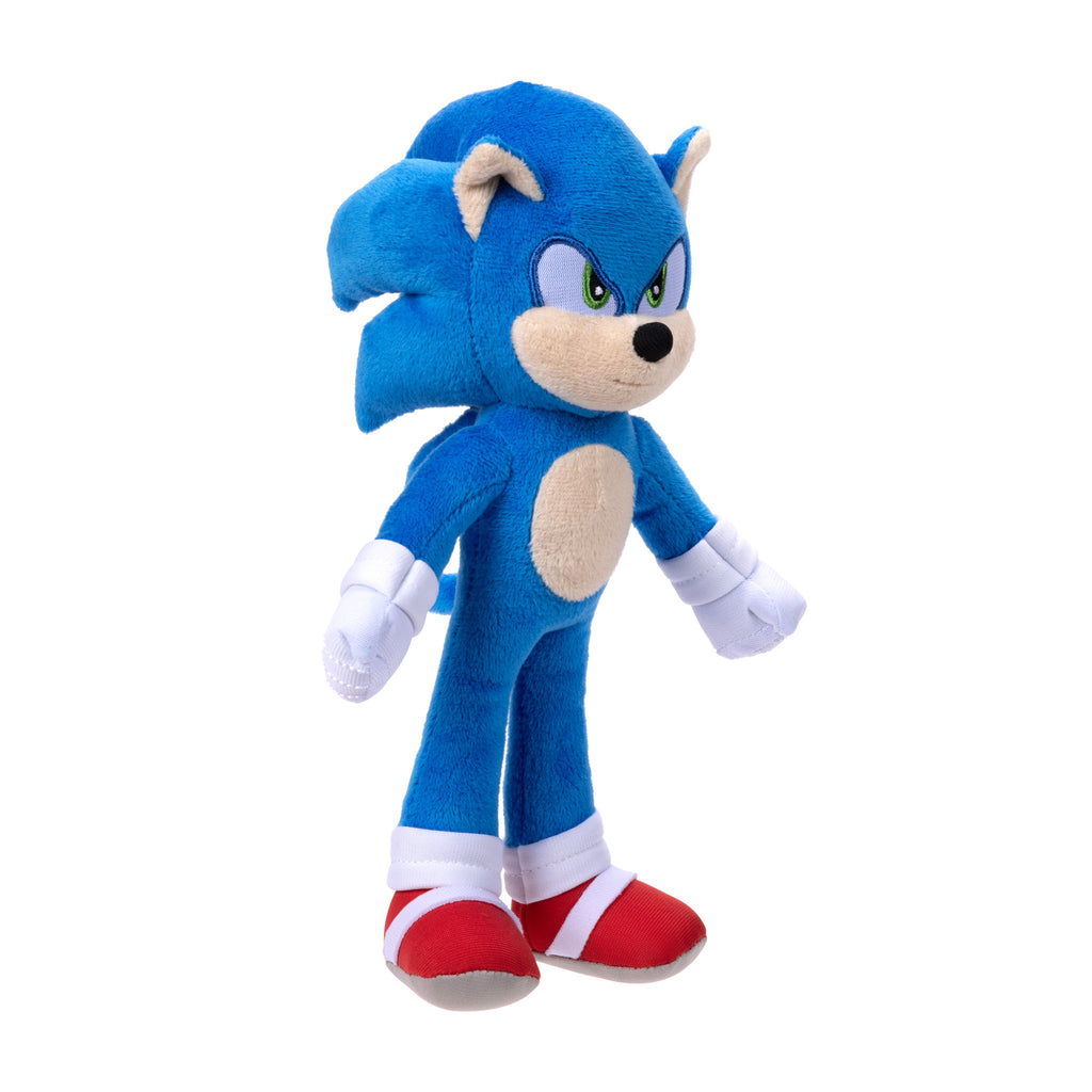 Sonic 2 the Hedgehog 9-inch Plush Sonic Action Figure, Soft Plush Toy