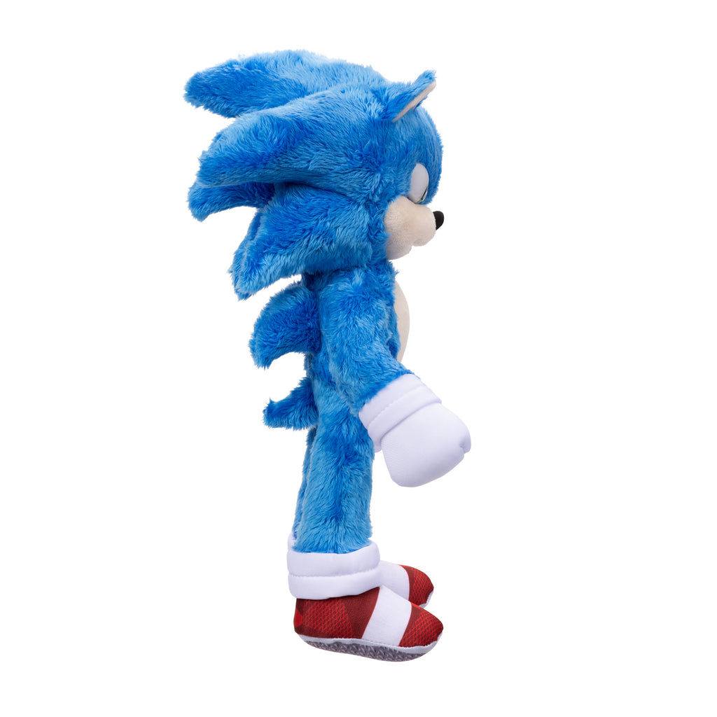 Sonic 2 The Hedgehog 13-inch Sonic Plush Action Figure, Soft Plush Toy