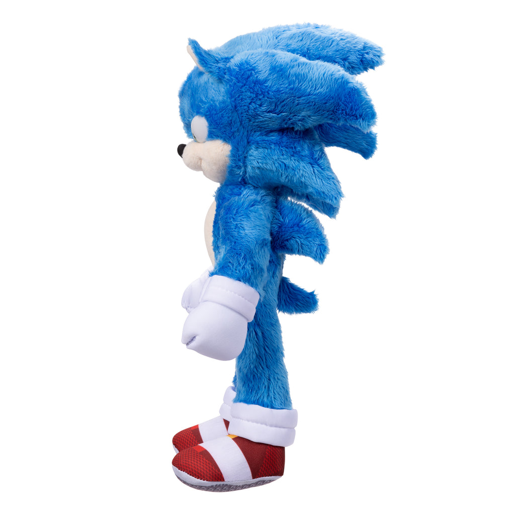 Sonic 2 The Hedgehog 13-inch Sonic Plush Action Figure, Soft Plush Toy