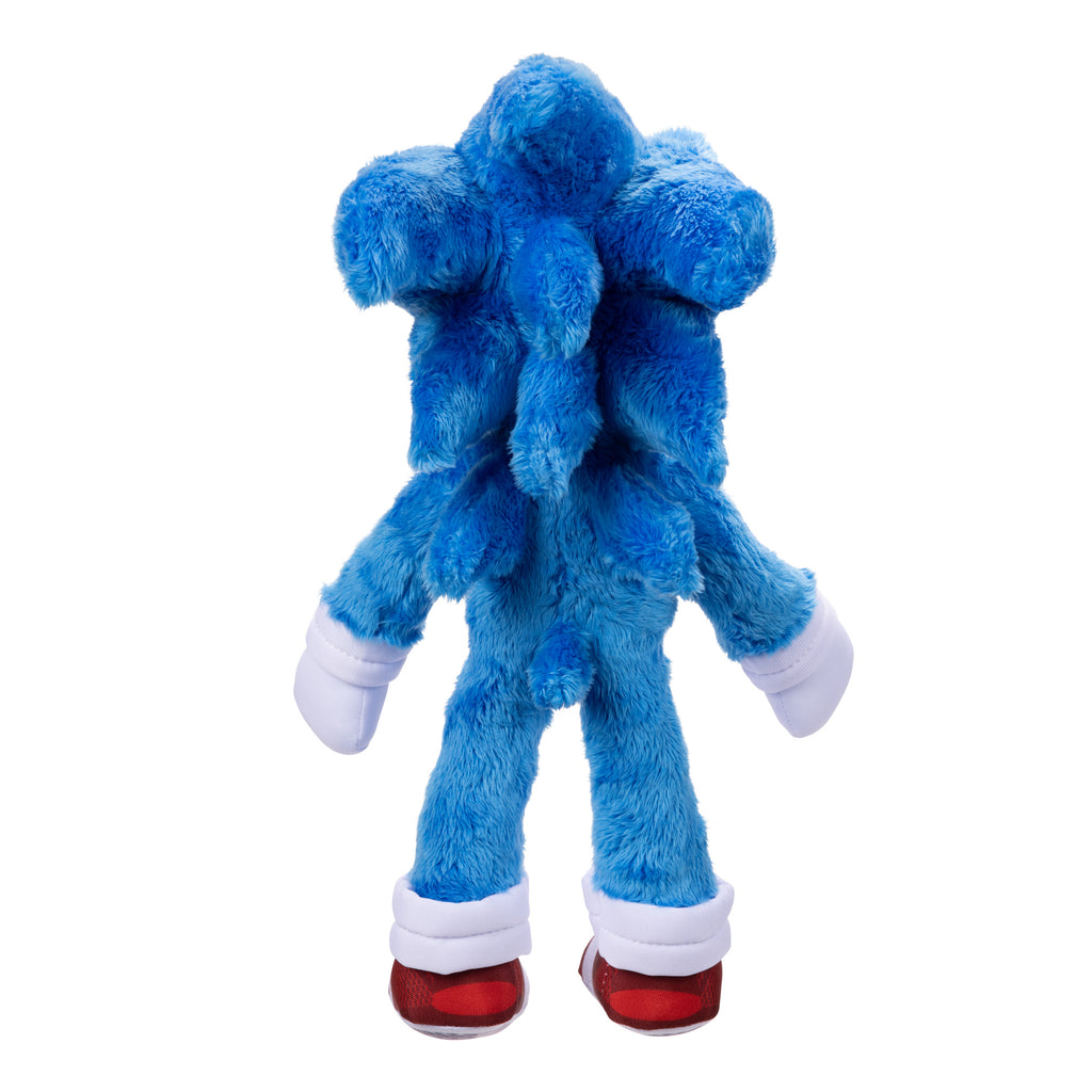 Sonic 2 The Hedgehog 13-inch Sonic Plush Action Figure, Soft Plush Toy