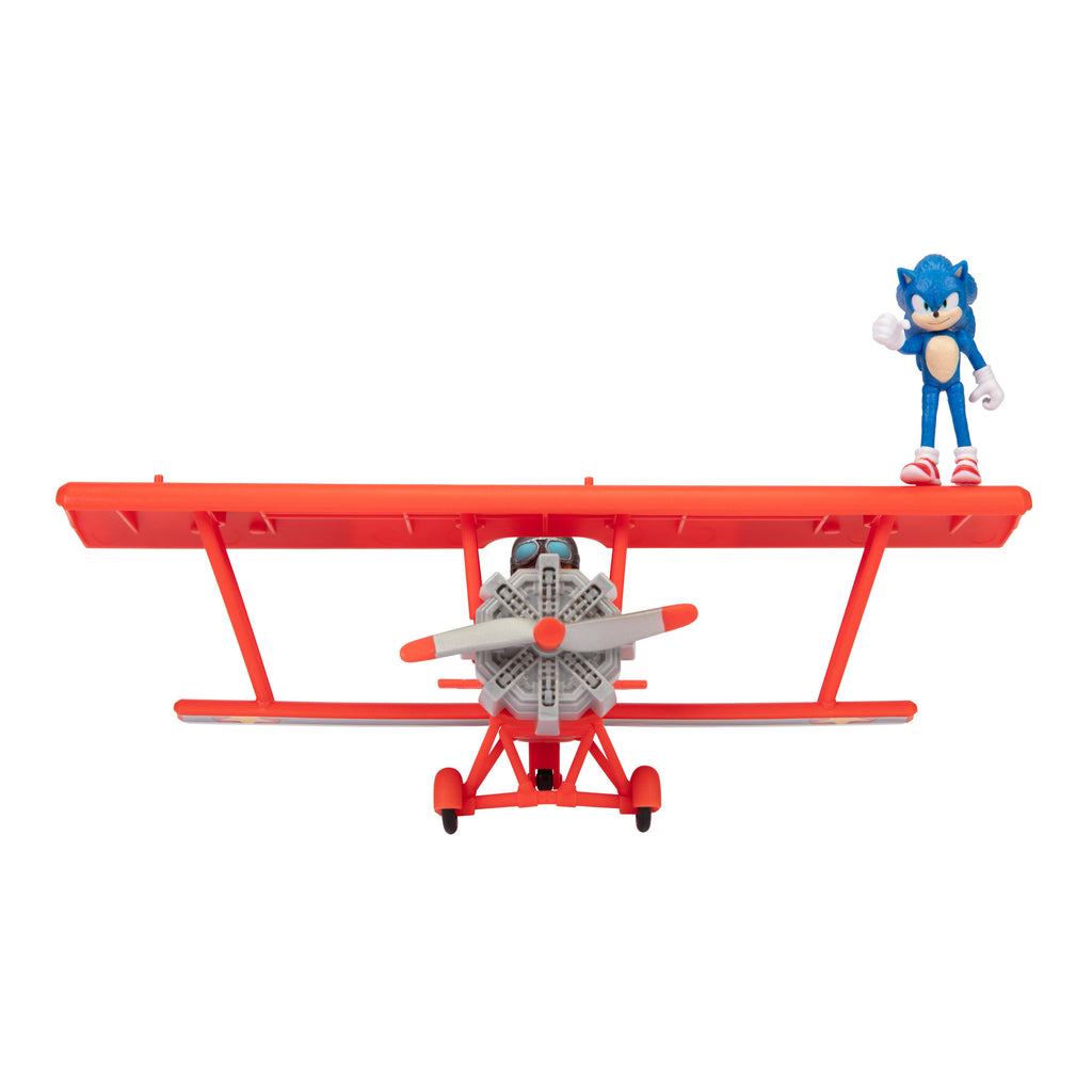 Sonic 2 the Hedgehog The Movie Tornado Biplane Playset