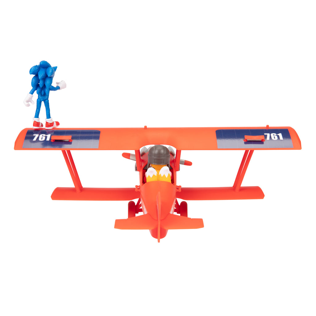 Sonic 2 the Hedgehog The Movie Tornado Biplane Playset