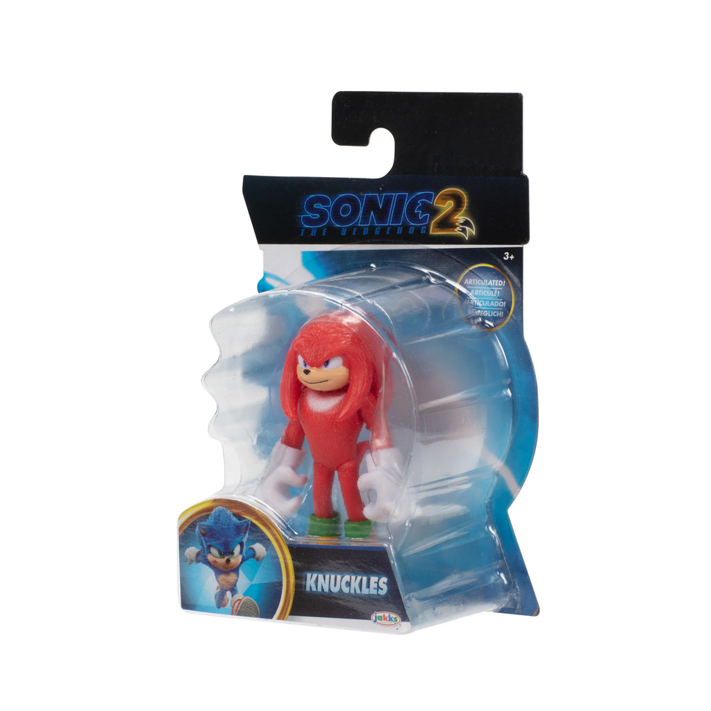 Sonic 2 the Hedgehog 2.5-inch Knuckles Articulated Action Figure