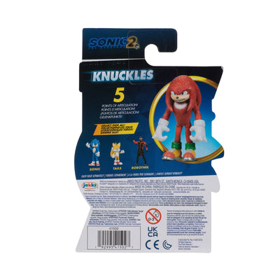 Sonic 2 the Hedgehog 2.5-inch Knuckles Articulated Action Figure
