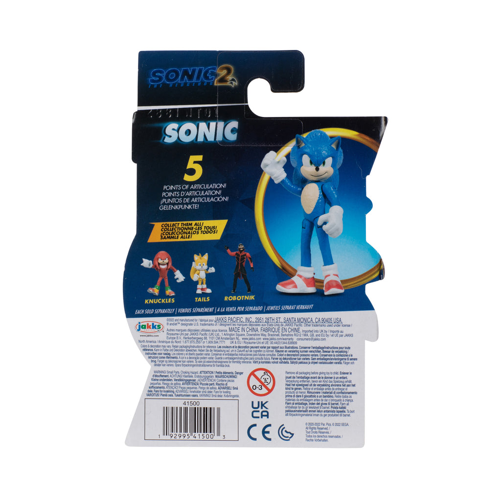 Sonic 2 the Hedgehog 2.5-inch Sonic Articulated Action Figure