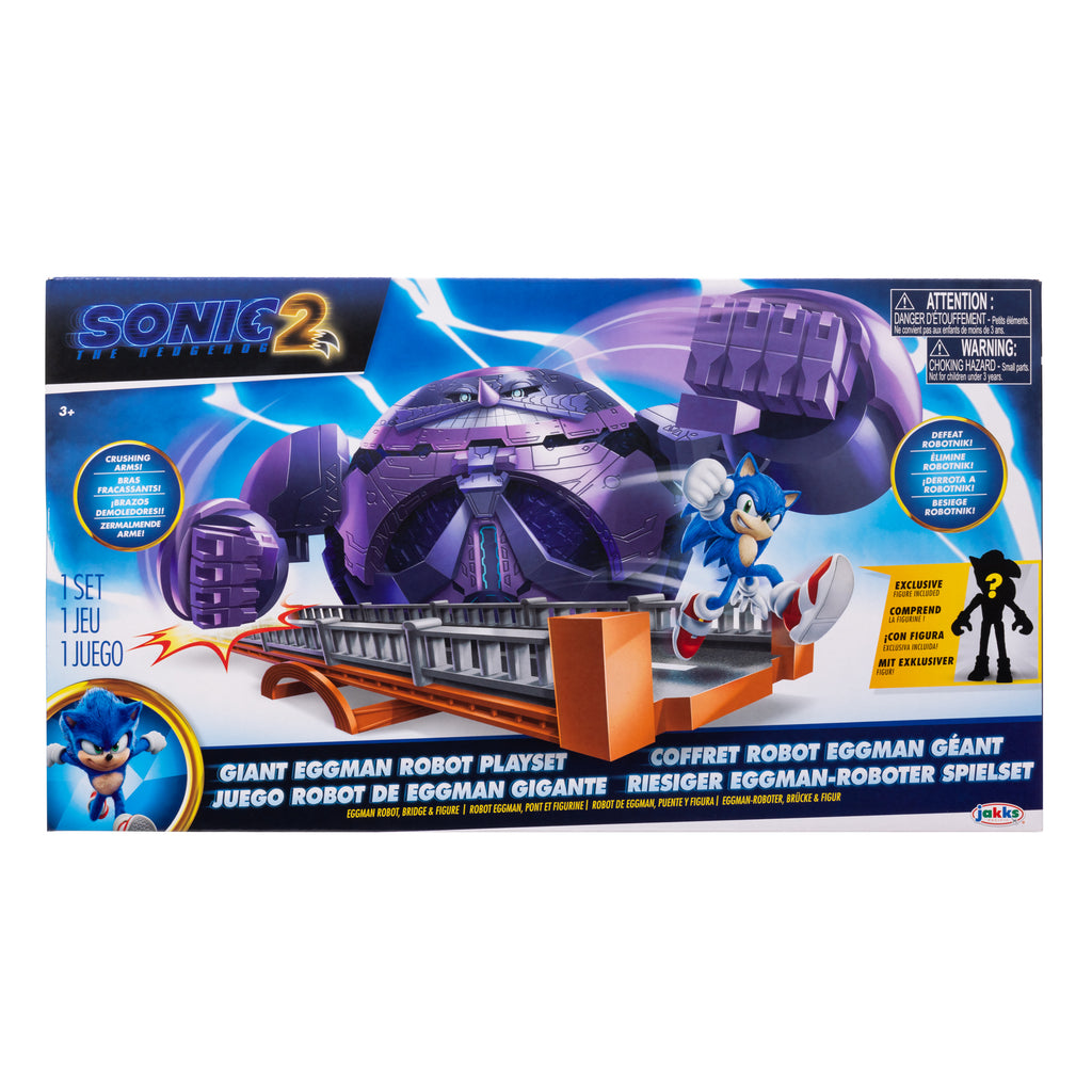 Sonic the Hedgehog 2 Giant Eggman Robot Playset