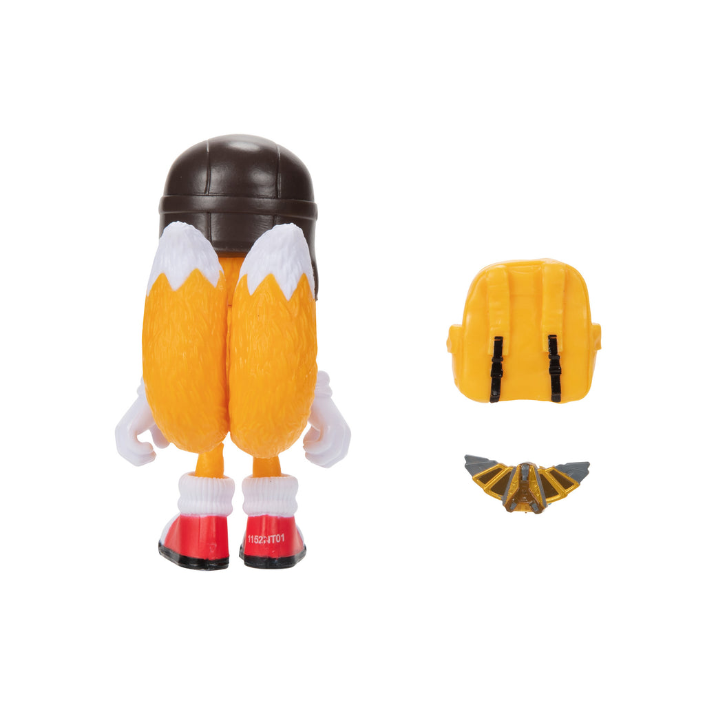 Sonic 2 The Hedgehog 4-inch Tails with Backpack and Gizmo Wing