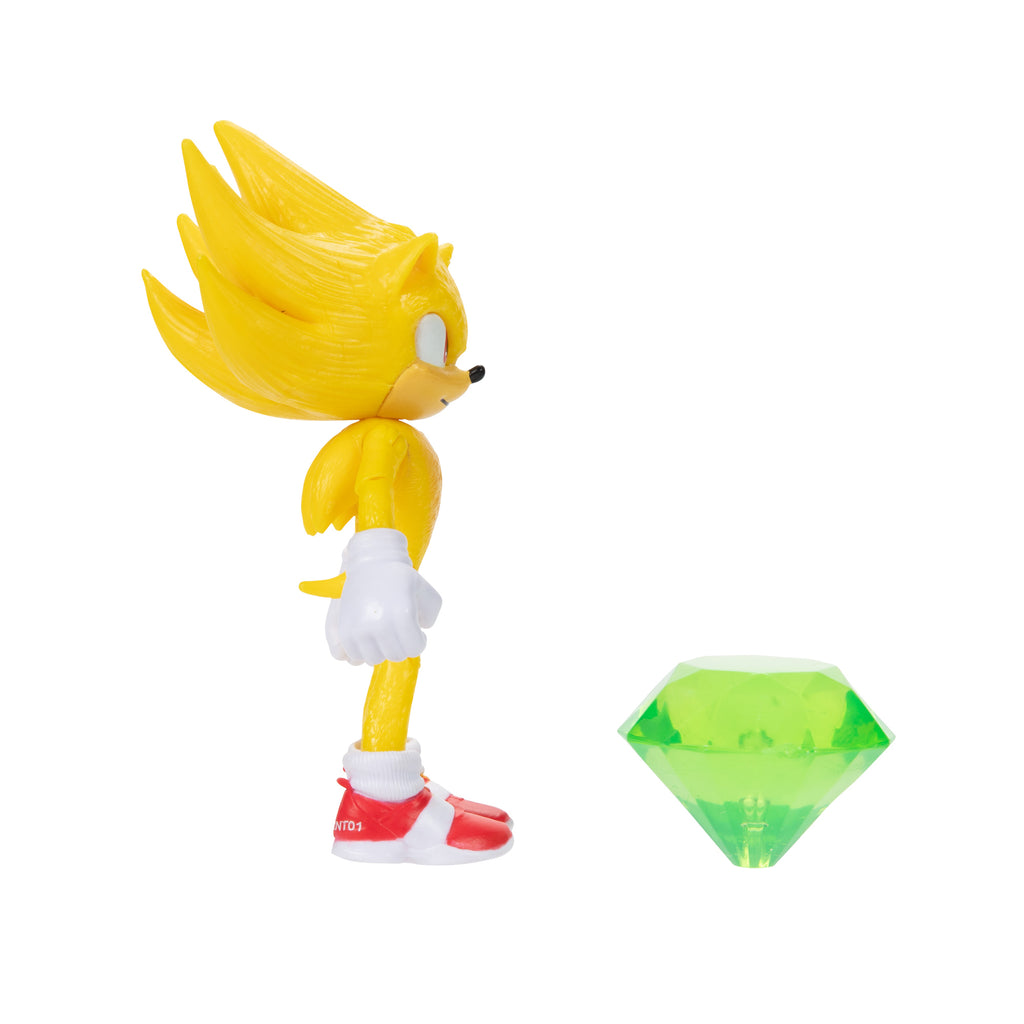 Sonic 2 The Hedgehog 4-inch Super Sonic with Master Emerald Accessory