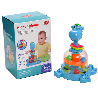 Vigo Hippo Spinner Baby Sensory Toy