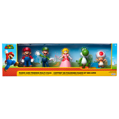 Super Mario 2.5 inch Mario & Friends 5-Pack Multi-pack