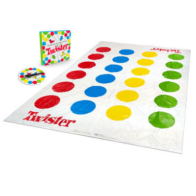 Hasbro Gaming Twister, The Classic Game, with 2 More Moves!