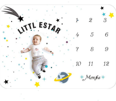 Baby Monthly Milestone Photography Mat/Blanket