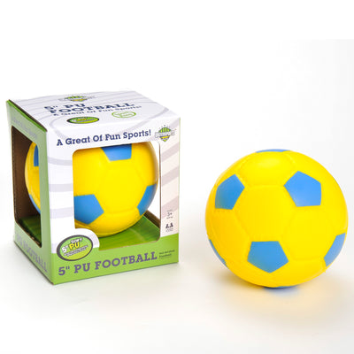 United Sports 5 inch PU Football (Yellow)