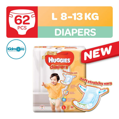 Huggies Gold Tape Diapers (Size L)