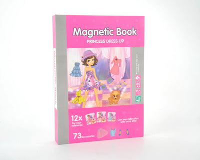 Magnetic Playbook  Puzzle, Princess Dress Up Theme