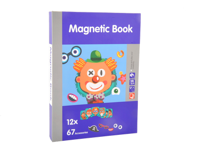 Magnetic Playbook Puzzle, Face Spell Theme