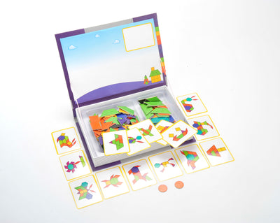 Kidmoro 170 Pcs. Magnetic Playbook Shape Spell Theme Puzzle