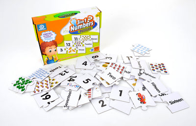 3 in 1 Numbers Puzzles