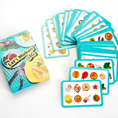 Play Fun Lets Makan at Singapore Card Game