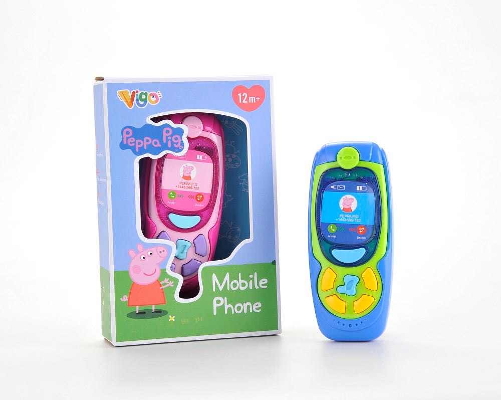 Vigo Peppa Pig Mobile Phone Baby Toys