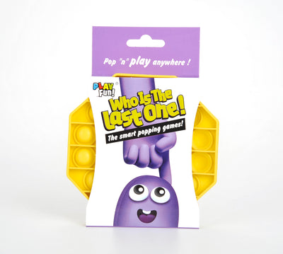 Play Fun 'Who is the last one?' Pop-It (Hexagon)