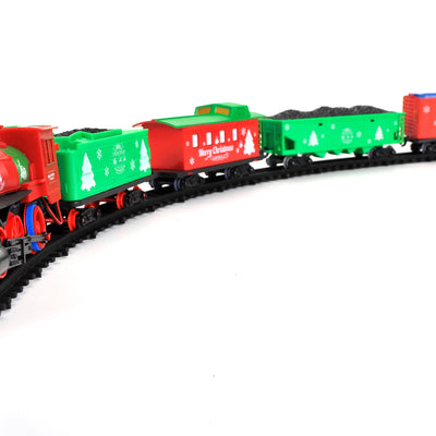 Christmas Electric Rail Train With Sound & Light