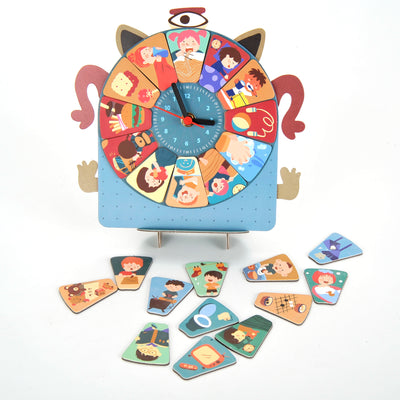 Kidmoro Monster Clock DIY Board Game