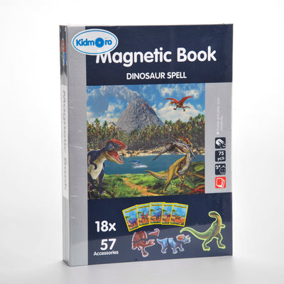 Magnetic Playbook Puzzle, Dinosaur Spell Theme