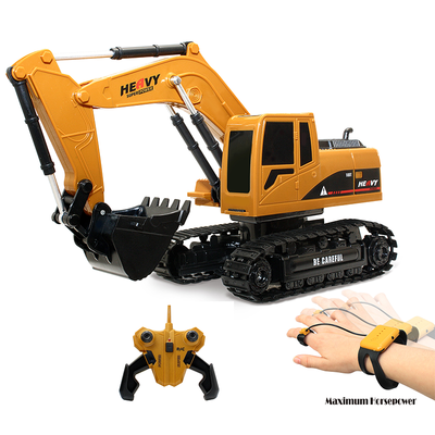 Intelligent Dual-Mode Control, Gyroscope Induction and Remote Control Model , EXCAVATOR Truck