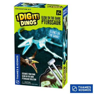 I Dig It Dinos, Glow In The Dark Pterosaur Excavation Kit