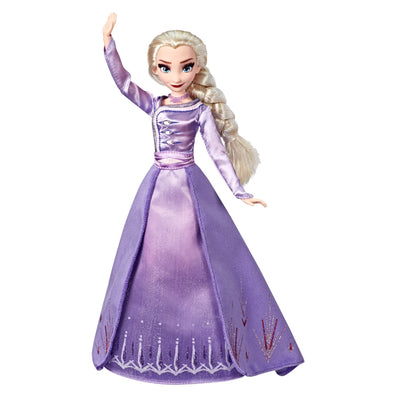 Disney Frozen Arendelle Elsa Fashion Doll With Glittery White Travel Dress
