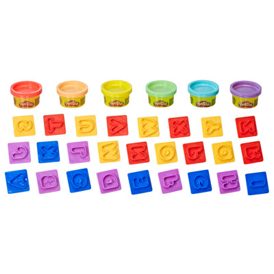 Play-Doh Fundamentals Assortment - Letters, Numbers, Animal, and Shapes