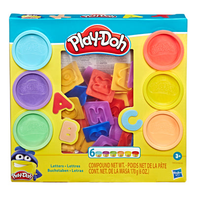 Play-Doh Fundamentals Assortment - Letters, Numbers, Animal, and Shapes