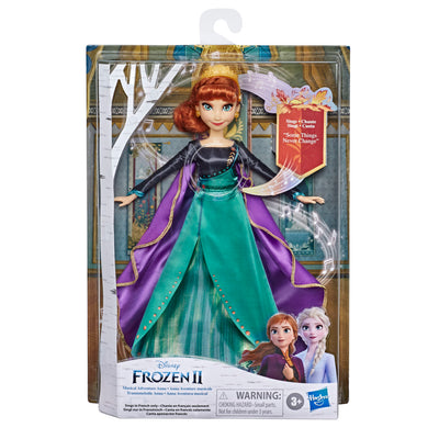 Disney Frozen II Musical Adventure Anna Singing Doll
