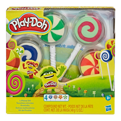 Play-Doh Lollipop 4-Pack of Pretend Play Candy Molds